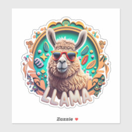 Adesivo Llama Stickers para cada Compro de Ocasião Agora