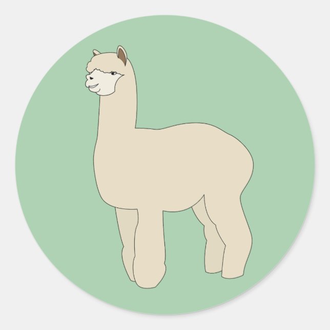Adesivo Llama Verde ilusima (Frente)