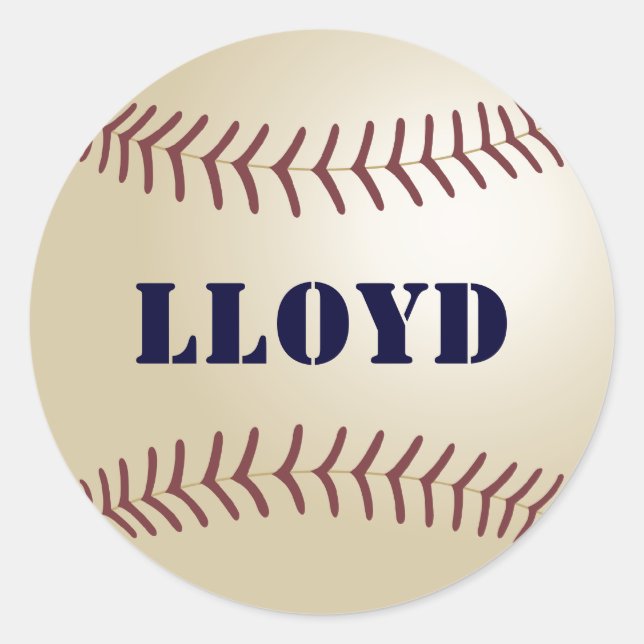 Adesivo Lloyd Baseball / Selo (Frente)