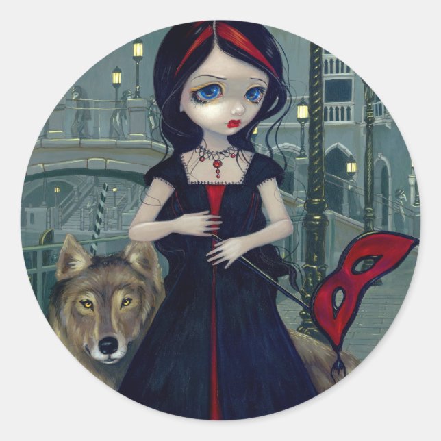 Adesivo "Lobos de Veneza" (Frente)