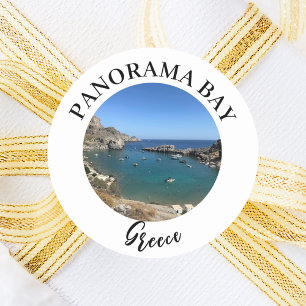 Adesivo Localização do turismo de viagem de fotografia