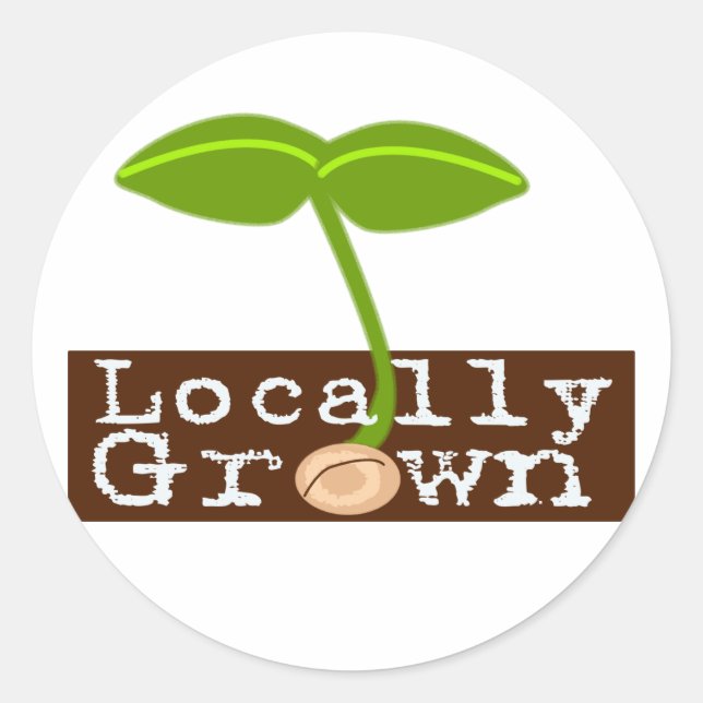 Adesivo Localmente Cultivado (Frente)