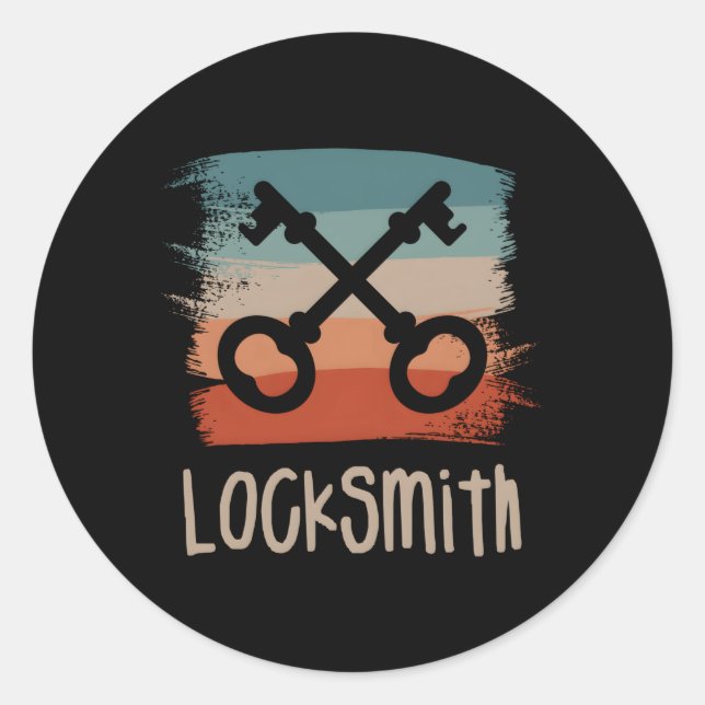 Adesivo Locksmith (Frente)