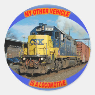 Adesivo Locomotiva de CSX