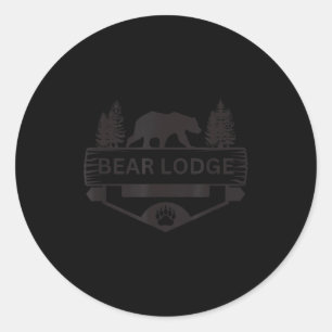 Adesivo Lodge do urso wyoming vida selvagem urso caminhada