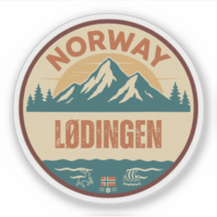 Adesivo Lødingen, Noruega Noruega