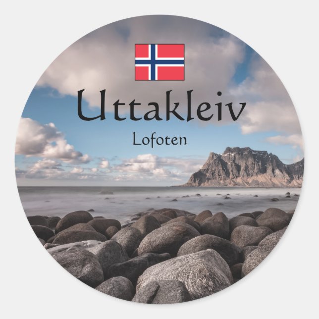 Adesivo Lofoten Uttakleiv (Frente)