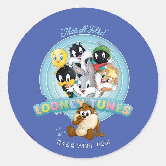 Adesivo Logo Baby LOONEY TUNS™ | É tudo pessoal (Frente)