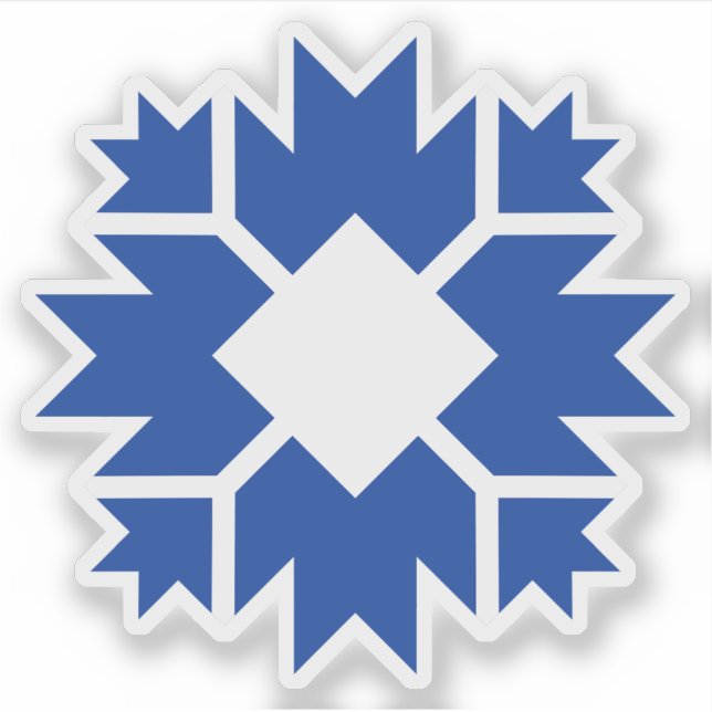 Adesivo Logo of Bloomington, Indiana, USA (Frente)