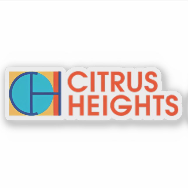 Adesivo Logo of Citrus Heights, California, USA (Frente)