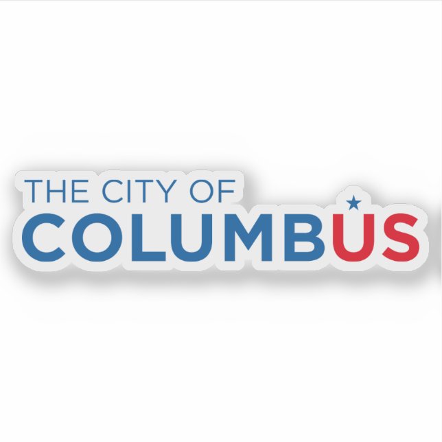 Adesivo Logo of Columbus, Ohio, USA (Frente)