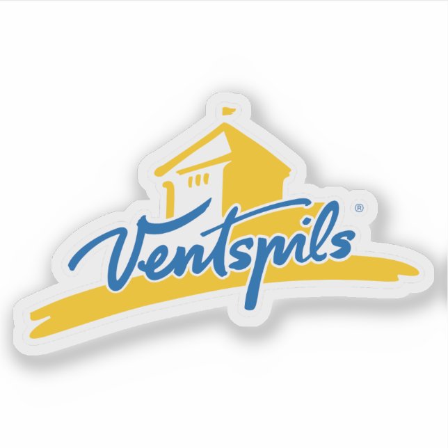 Adesivo Logo of the city of Ventspils, Latvia (Frente)