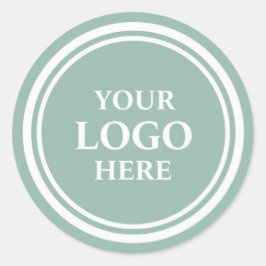 Adesivo logo stickers for packaging, custom business
