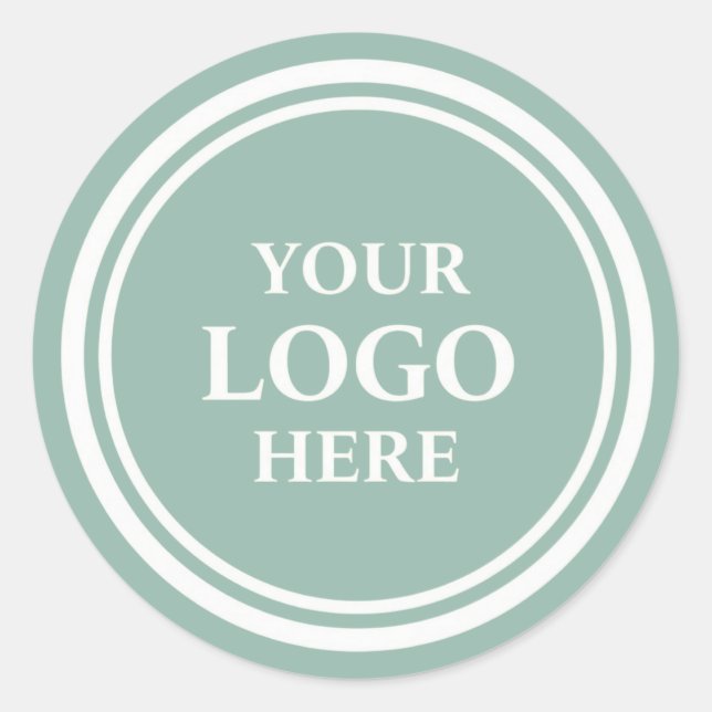 Adesivo logo stickers for packaging, custom business (Frente)