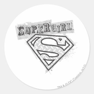 Adesivo Logotipo 1 de Supergirl