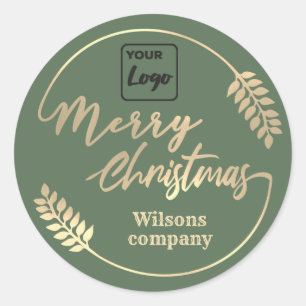 Adesivo Logotipo Caligrafia Feliz Fúria de Natal