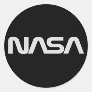 Adesivo Logotipo cinzento do sem-fim da NASA