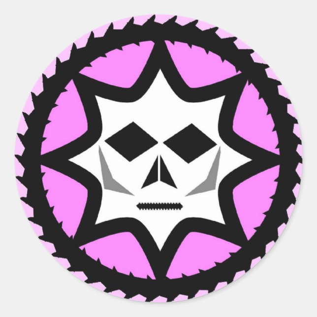 Adesivo Logotipo clássico do Diabolichix (Frente)