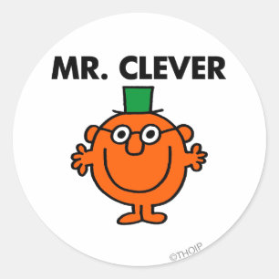 Adesivo Logotipo Clássico Mr Clever