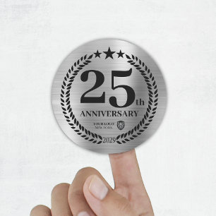 Adesivo Logotipo comercial do 25 Silver