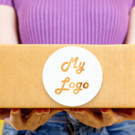 Adesivo Logotipo comercial do ouro branco