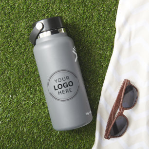 Adesivo Logotipo comercial Garrafa de água com marca pro