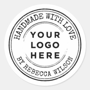 Adesivo Logotipo comercial personalizado feito à mão