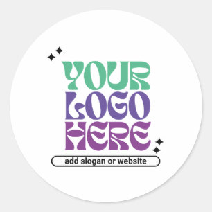 Adesivo Logotipo Comercial Y2k Retrowave Fofo