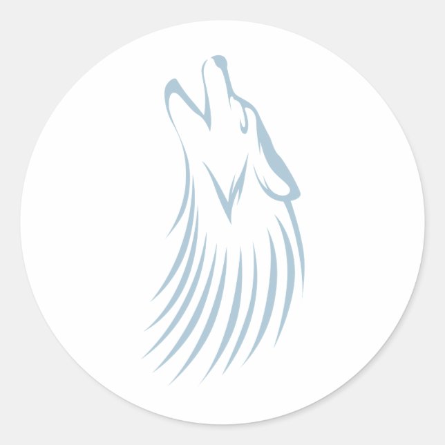 Adesivo Logotipo Coyote de Howling personalizado (Frente)
