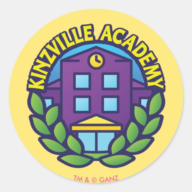 Adesivo Logotipo da Academia Kinzville (Frente)