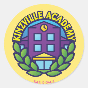Adesivo Logotipo da Academia Kinzville