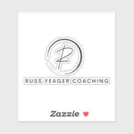 Adesivo Logotipo da assinatura de treinamento de Russ Yeag