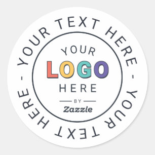 Adesivo Logotipo da Assinatura e Mensagem Personalizada