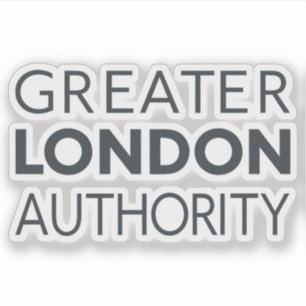 Adesivo Logotipo da Autoridade da Grande Londres, Inglater