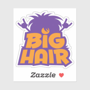 Adesivo Logotipo da Banda do cabelo grande