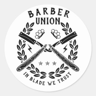 Adesivo Logotipo da barbearia