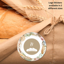 Logotipo da Boho Bakery Agradecimento pelo Seu Ped