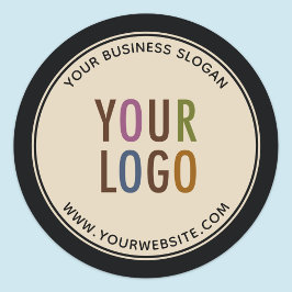 Adesivo Logotipo da empresa Promocional Business Stickers