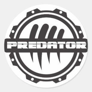 Adesivo Logotipo da engrenagem da Predator Inc.