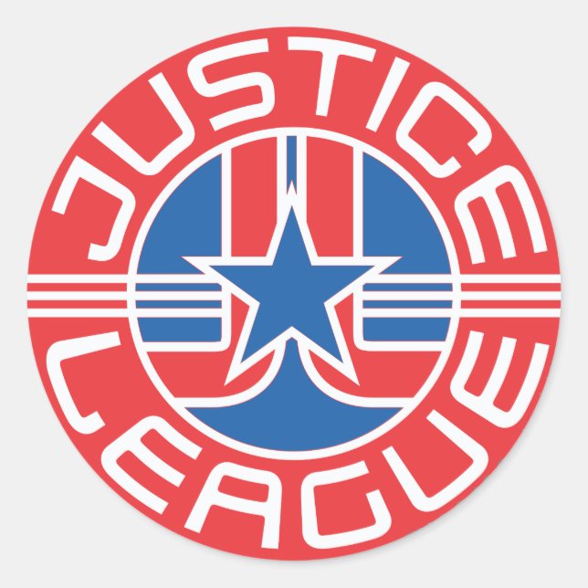 Adesivo Logotipo da Liga da Justiça (Frente)