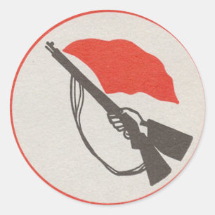 Adesivo Logotipo da milícia dos trabalhadores orientais