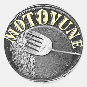 Adesivo Logotipo da mistura de MOTOVUNE