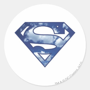 Adesivo Logotipo da Nuvem da Supergirl