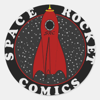 Adesivo logotipo da revista em quadrinhos