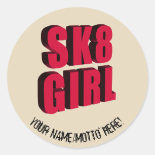 Adesivo Logotipo da skate