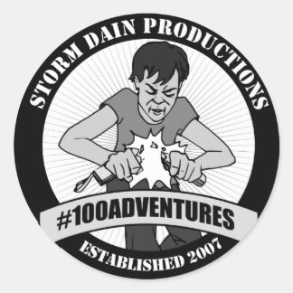 Adesivo Logotipo da Storm Dain Productions