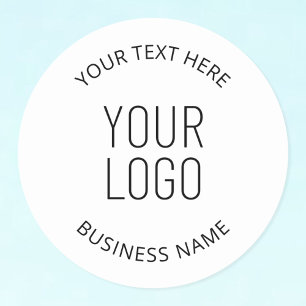 Adesivo Logotipo da sua empresa e mensagem personalizável