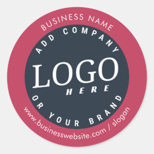 Adesivo Logotipo da Sua Empresa Funcionários Personalizado