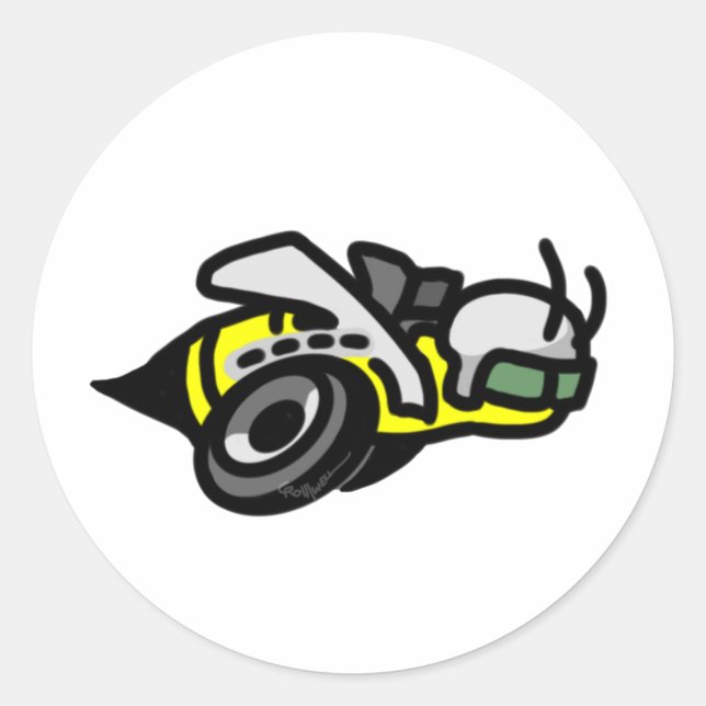 Adesivo Logotipo da Superabelha Dodge (Frente)