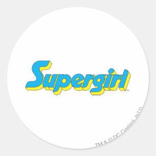 Adesivo Logotipo da Supergirl